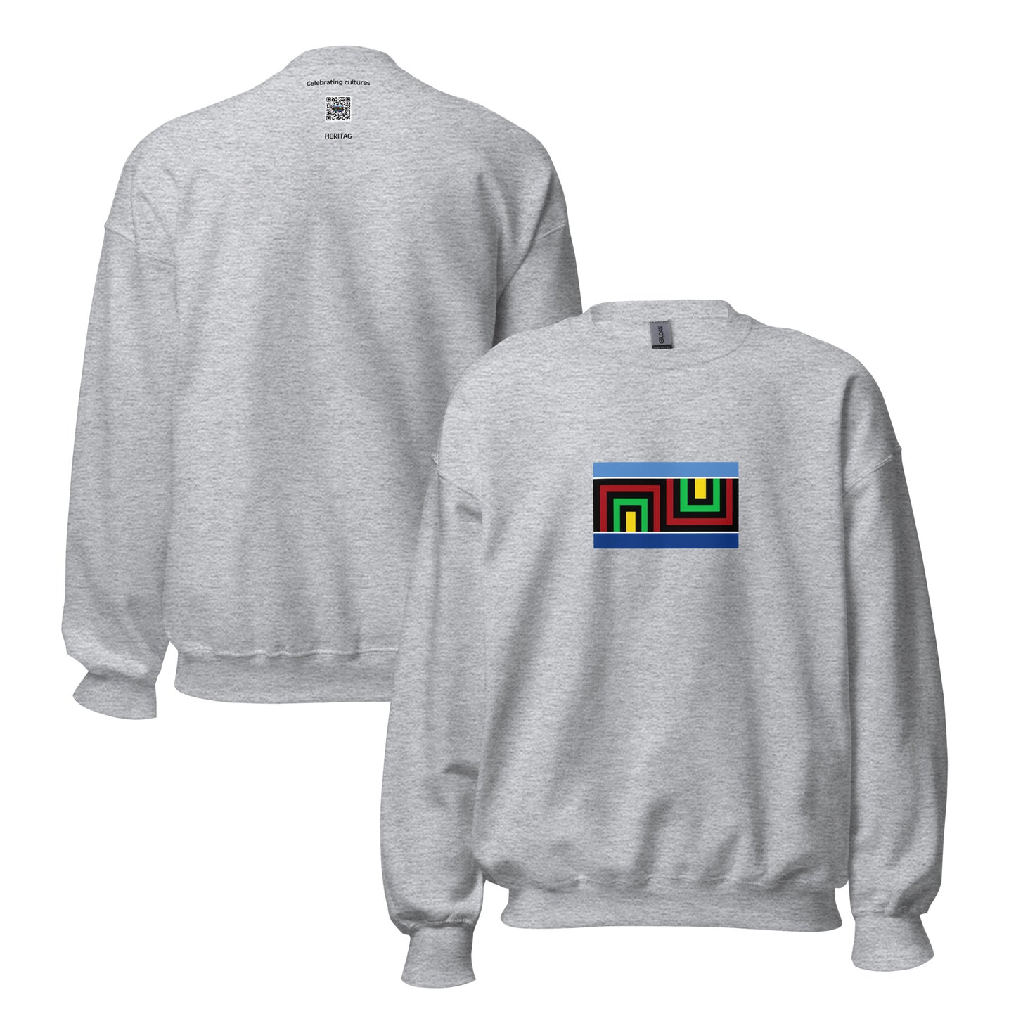 Argentina - Toba (Qom) People | Indigenous Argentina Flag Interactive Sweatshirt