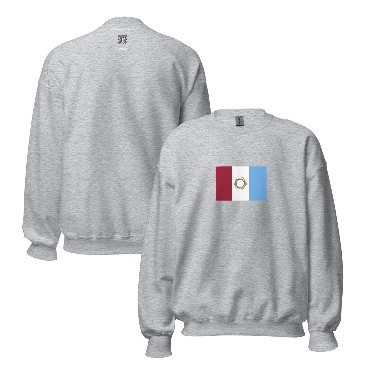 Argentina - Cordoba People | Ethnic Argentina Flag Interactive Sweatshirt