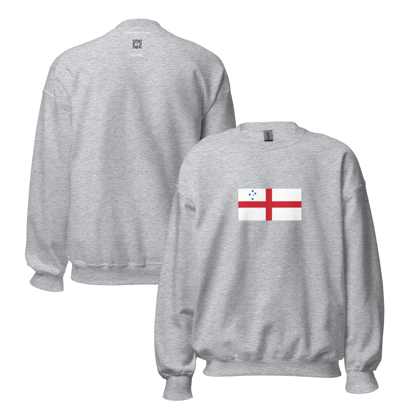 Australia - English Australians | Ethnic Australian Flag Interactive Sweatshirt