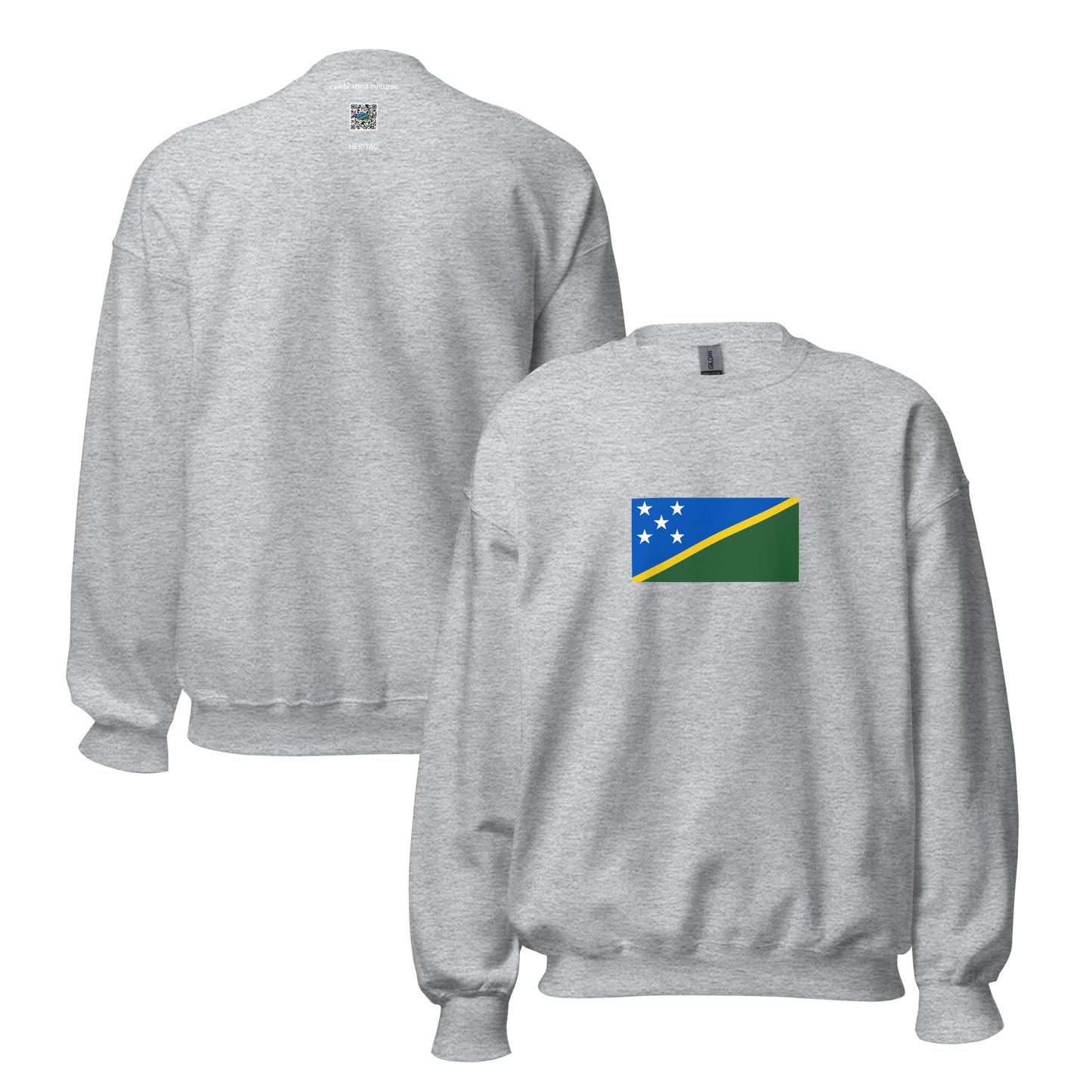 Australia - Solomon Islanders | Ethnic Australian Flag Interactive Sweatshirt