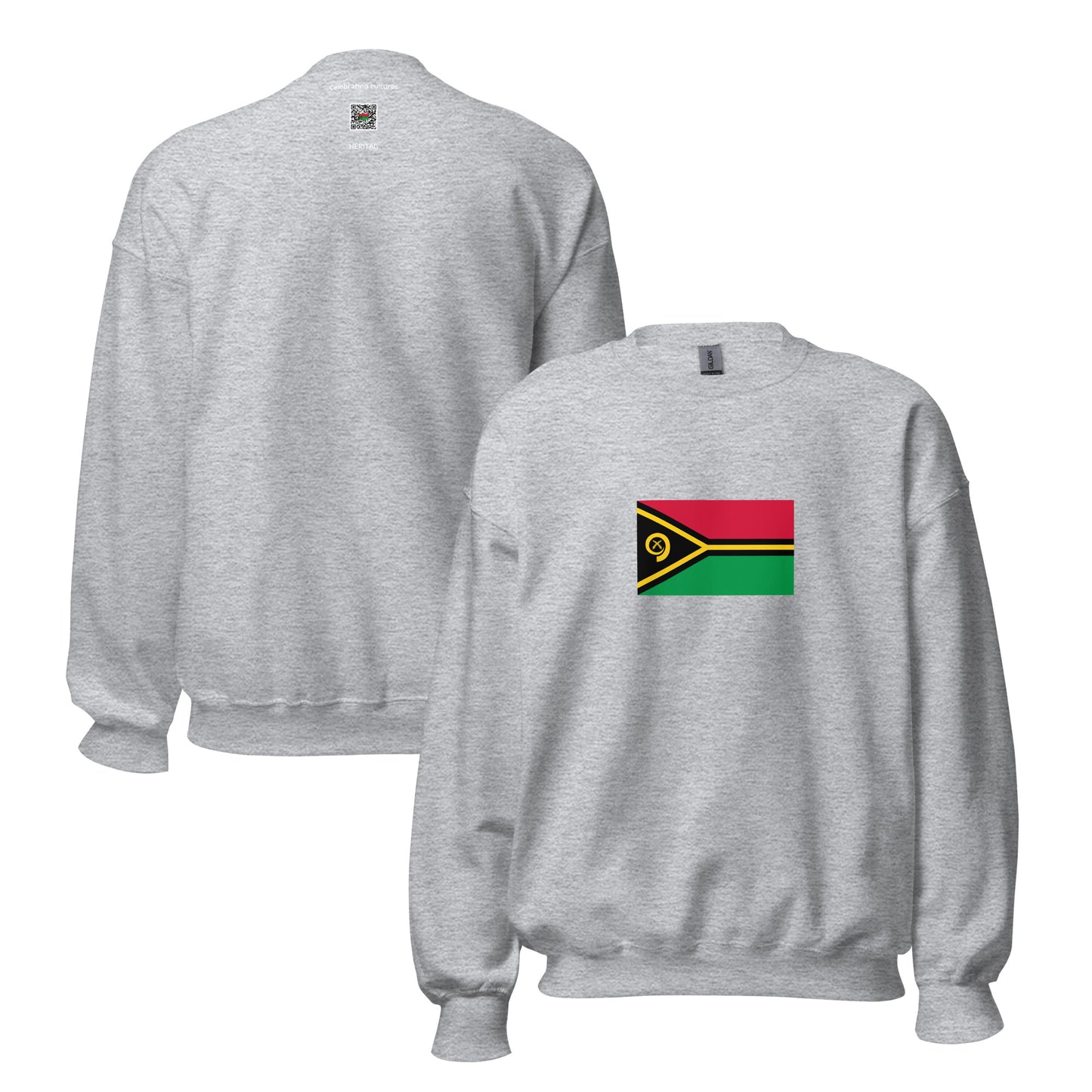 Australia - Vanuatu People | Ethnic Australian Flag Interactive Sweatshirt