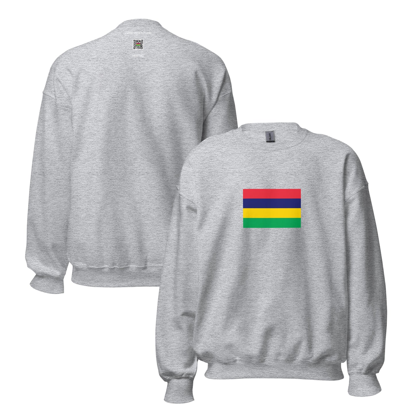 Australia - Mauritians | Native Australian Flag Interactive Sweatshirt