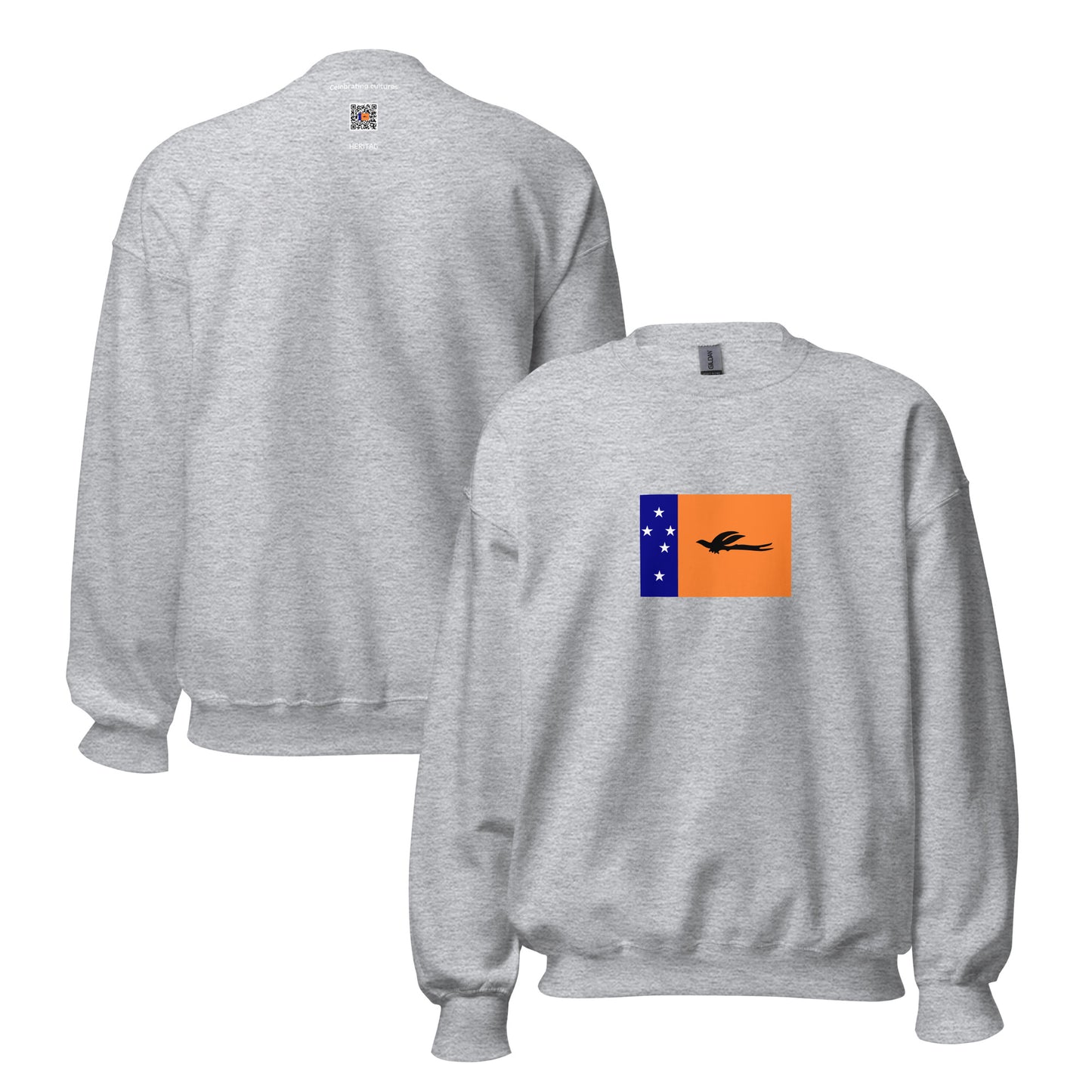 Australia - Meso-Melanesian People | Indigenous Australian Flag Interactive Sweatshirt