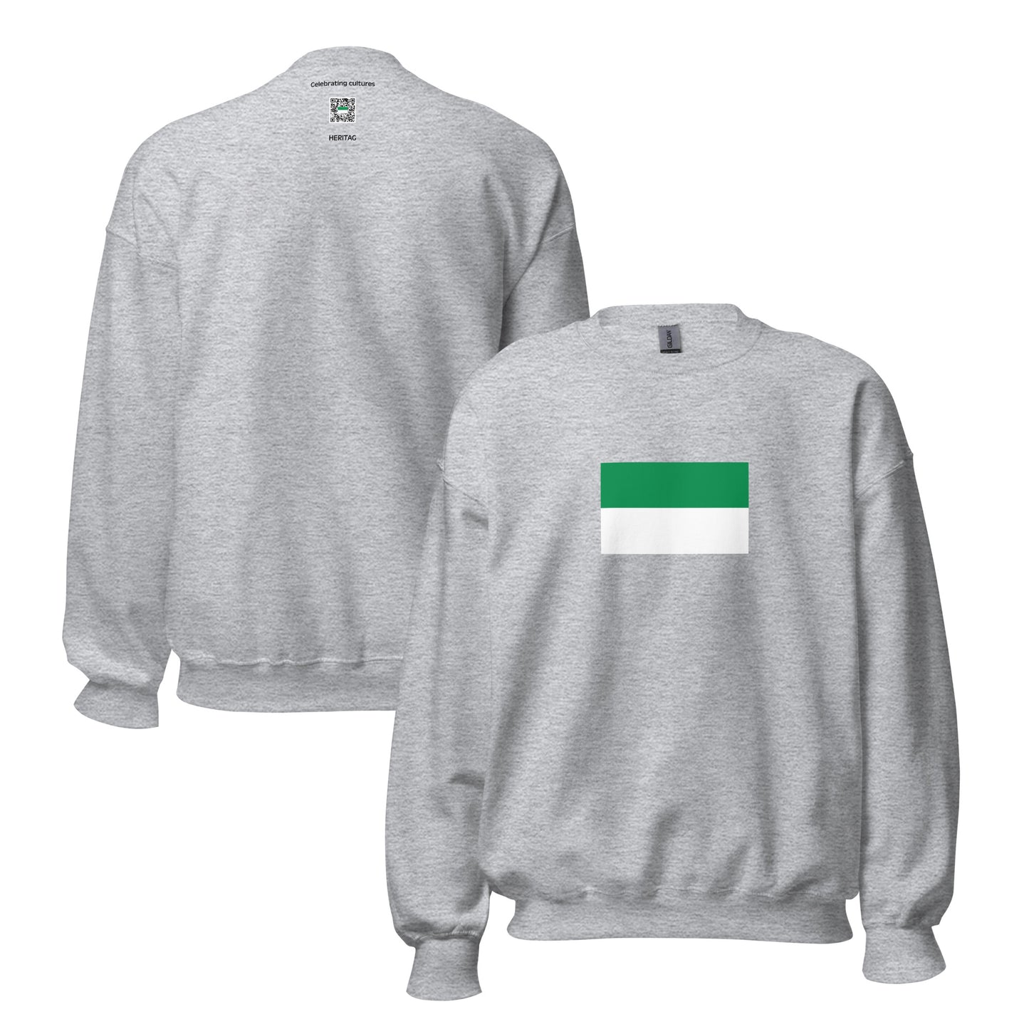 Austria - Duchy of Styria (1180-1918) | Historical Austrian Flag Interactive Sweatshirt