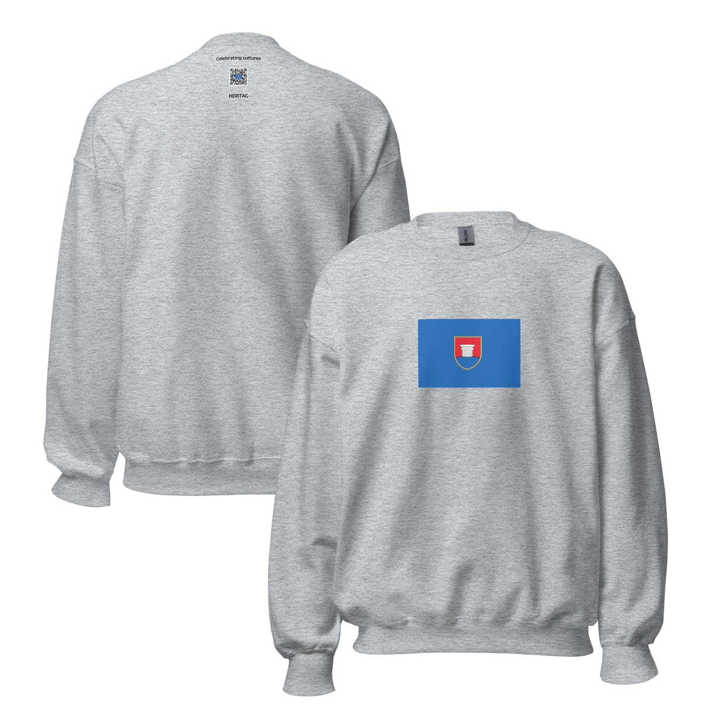 Austria - Carinthian Slovenes | Ethnic Austrian Flag Interactive Sweatshirt