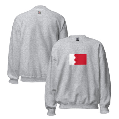 Bahrain - State of Bahrain (1972-2002) | Historical Bahraini Flag Interactive Sweatshirt