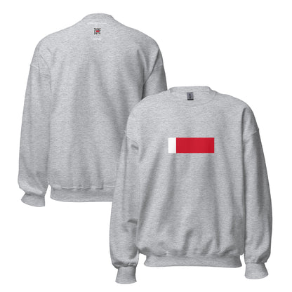 Bahrain - State of Bahrain (1783-1861) | Historical Bahraini Flag Interactive Sweatshirt