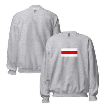 Belarus - Belarusians | Ethnic Belarusian Flag Interactive Sweatshirt