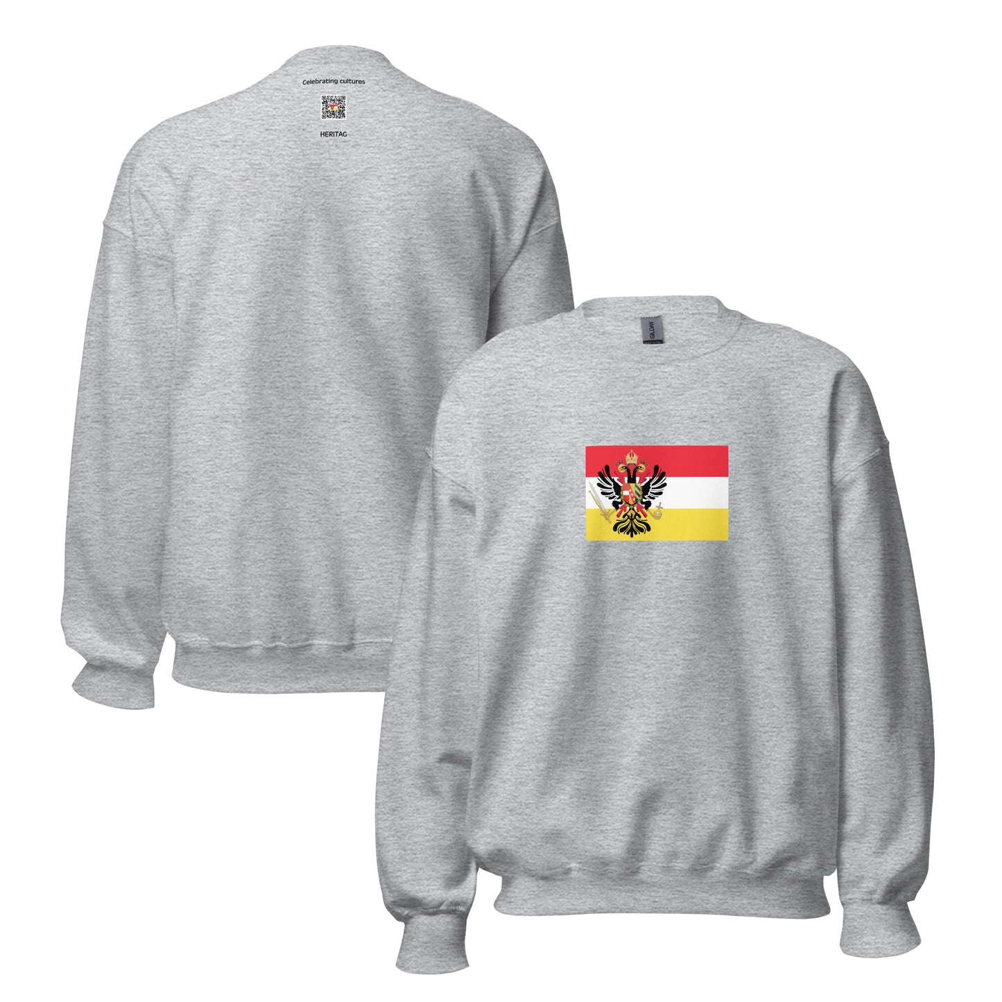Belgium - Austrian Netherlands (1714-1797) | Historical Belgian Flag Interactive Sweatshirt