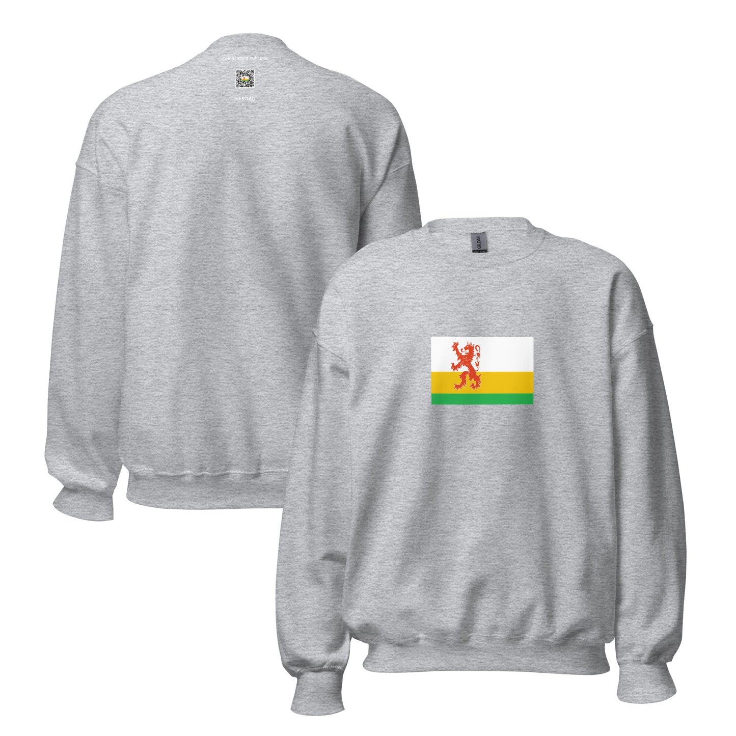 Belgium - Limburgers | Ethnic Belgian Flag Interactive Sweatshirt