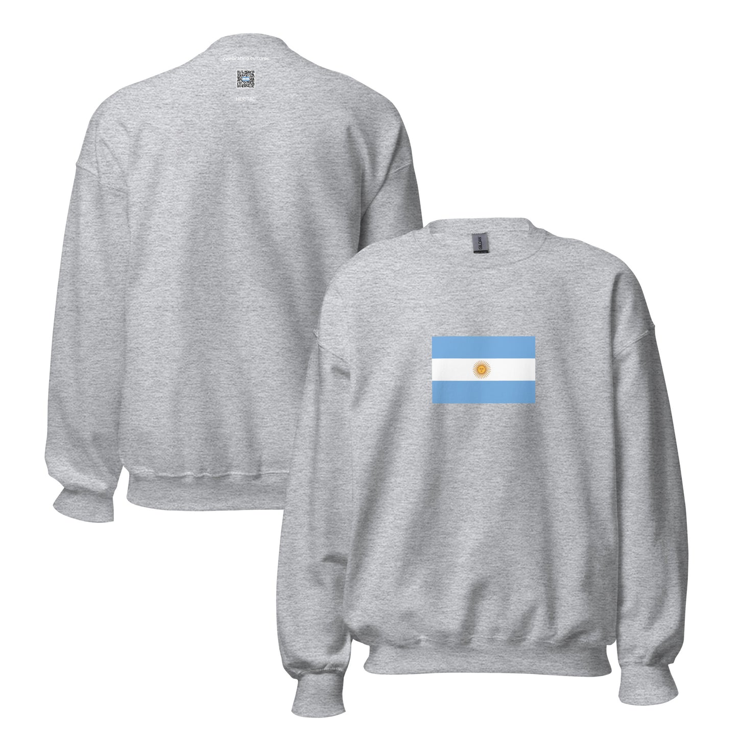Bolivia - United Provinces (1818-1825) | Historical Bolivian Flag Interactive Sweatshirt