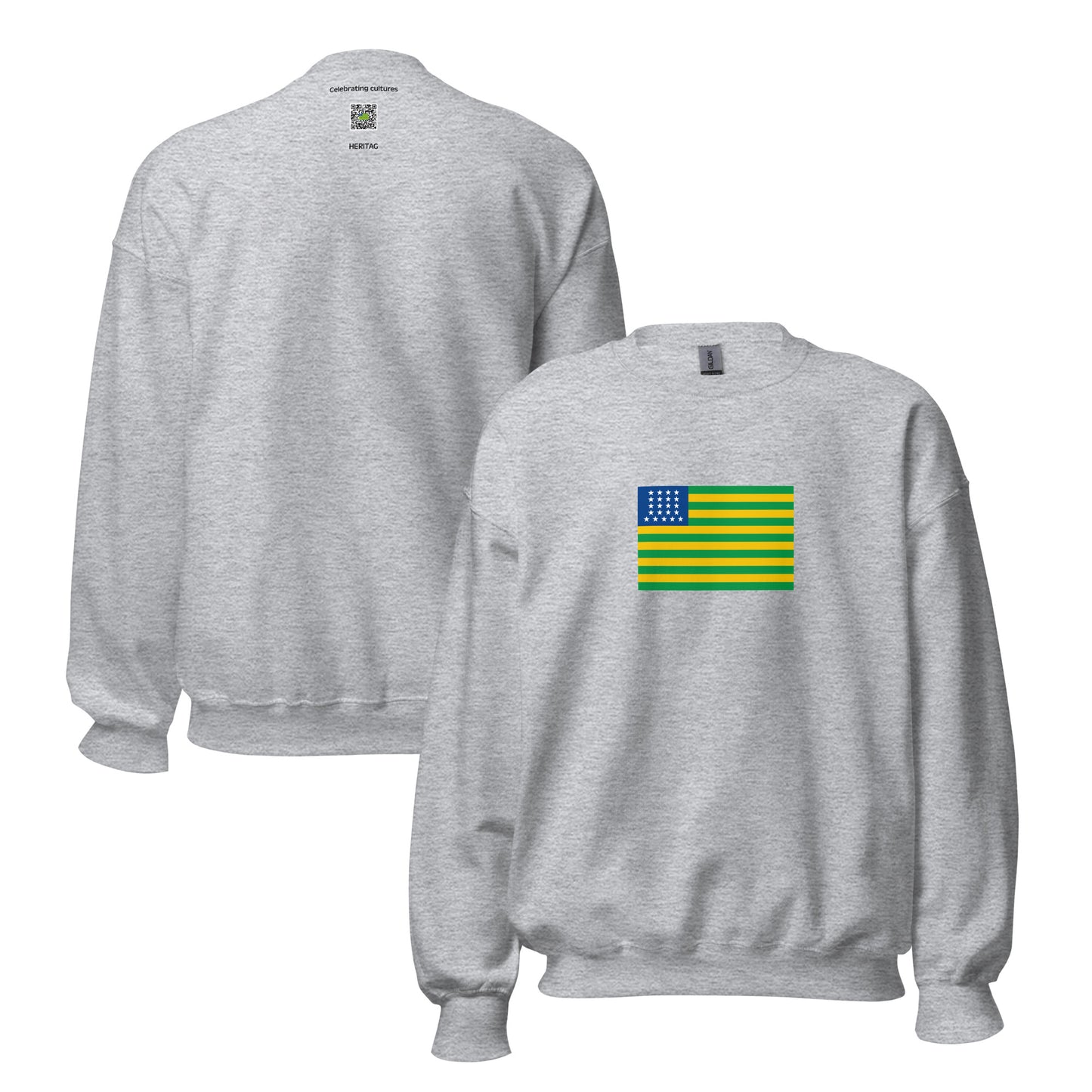 Brazil - First Republic of Brazil (1889-1930) | Historical Brazilian Flag Interactive Sweatshirt