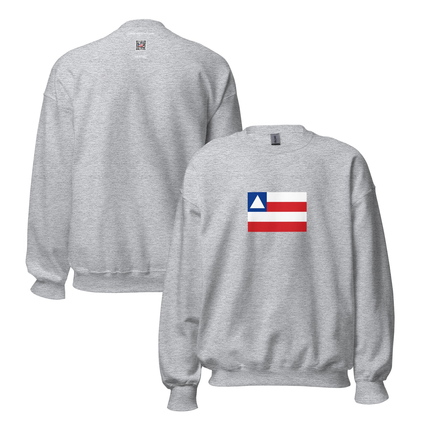 Brazil - Bahian Brazilians | Ethnic Brazilian Flag Interactive Sweatshirt