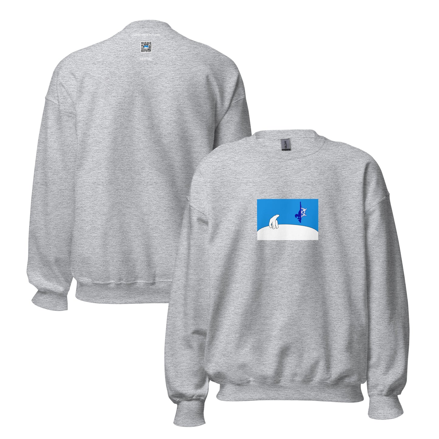 Canada - Franco-Tenois | Ethnic Canadian Flag Interactive Sweatshirt
