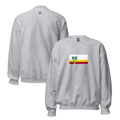 Canada - Franco-Manitobans | Ethnic Canadian Flag Interactive Sweatshirt