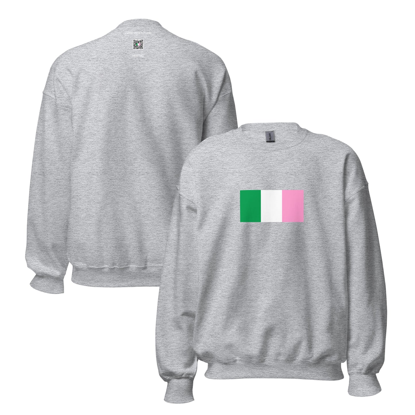 Canada - Irish Newfoundlanders | Ethnic Canadian Flag Interactive Sweatshirt