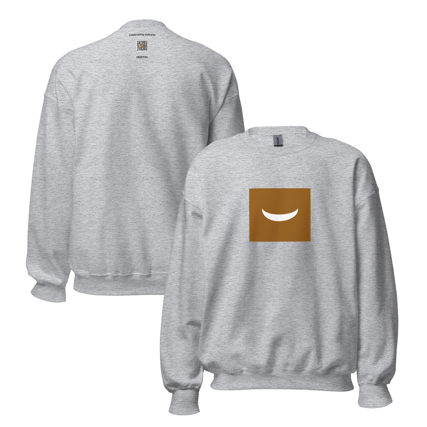 Chad - Bornu Empire (1380-1893) | Historical Chadian Flag Interactive Sweatshirt