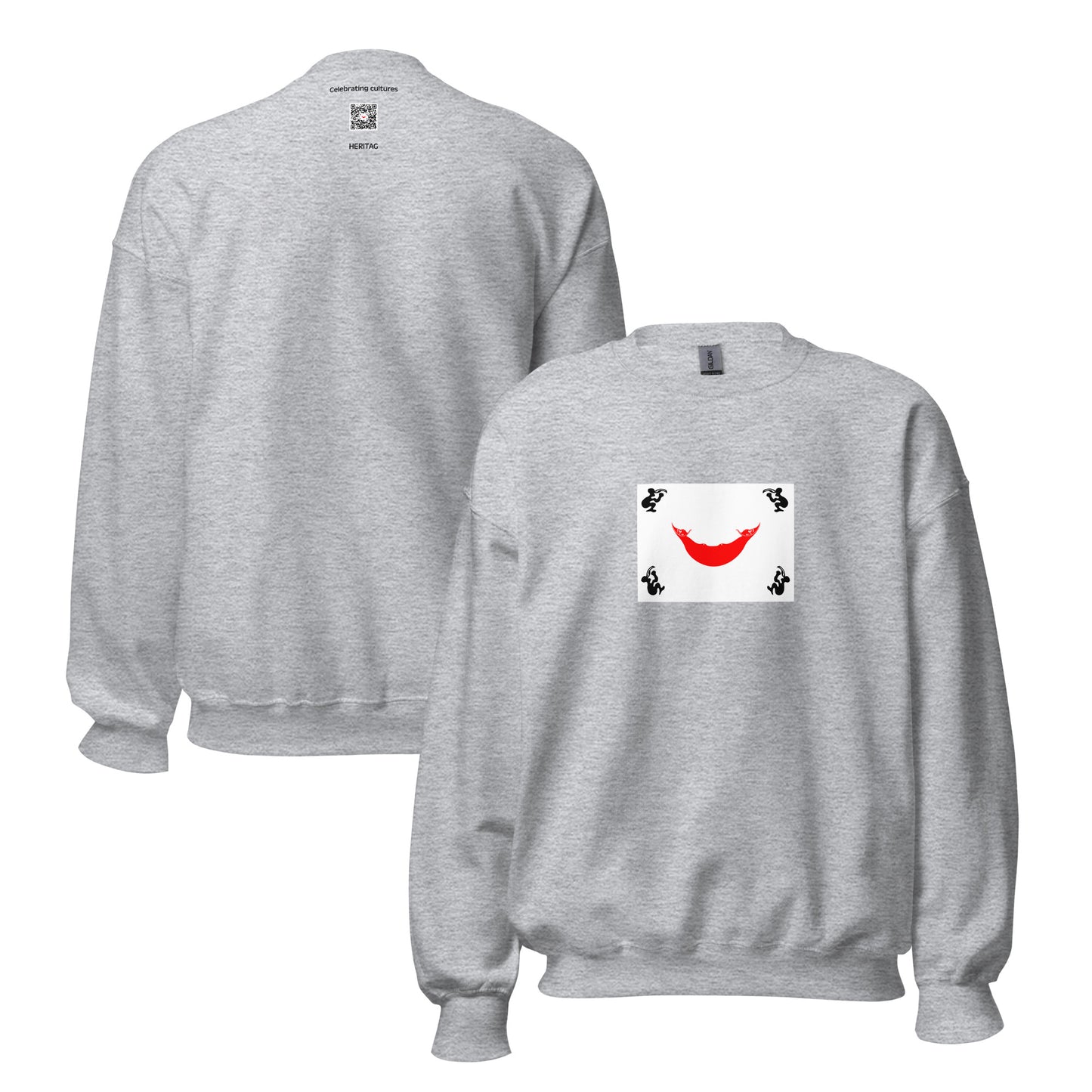 Chile - Kingdom of Easter Island (1880-1888) | Historical Chilean Flag Interactive Sweatshirt