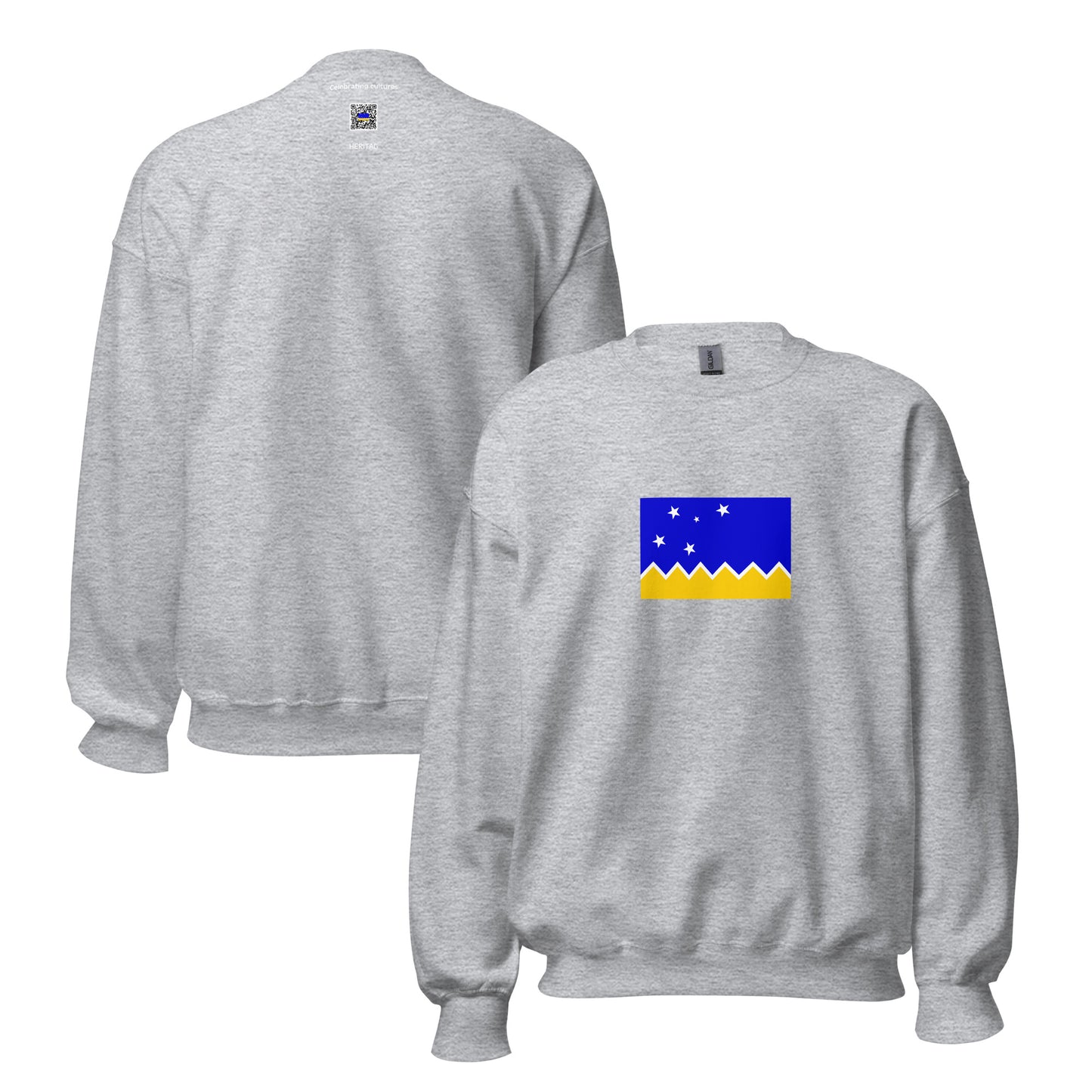 Chile - Magellanians | Ethnic Chilean Flag Interactive Sweatshirt