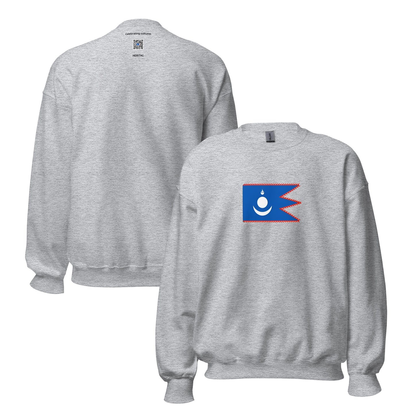 China - Yuan Dynasty (1271-1368) | Historical Chinese Flag Interactive Sweatshirt