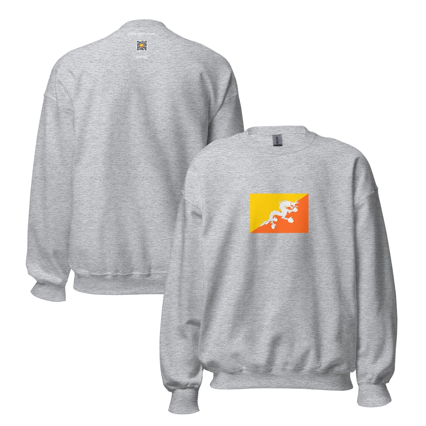 China - Ngalop People | Ethnic Chinese Flag Interactive Sweatshirt