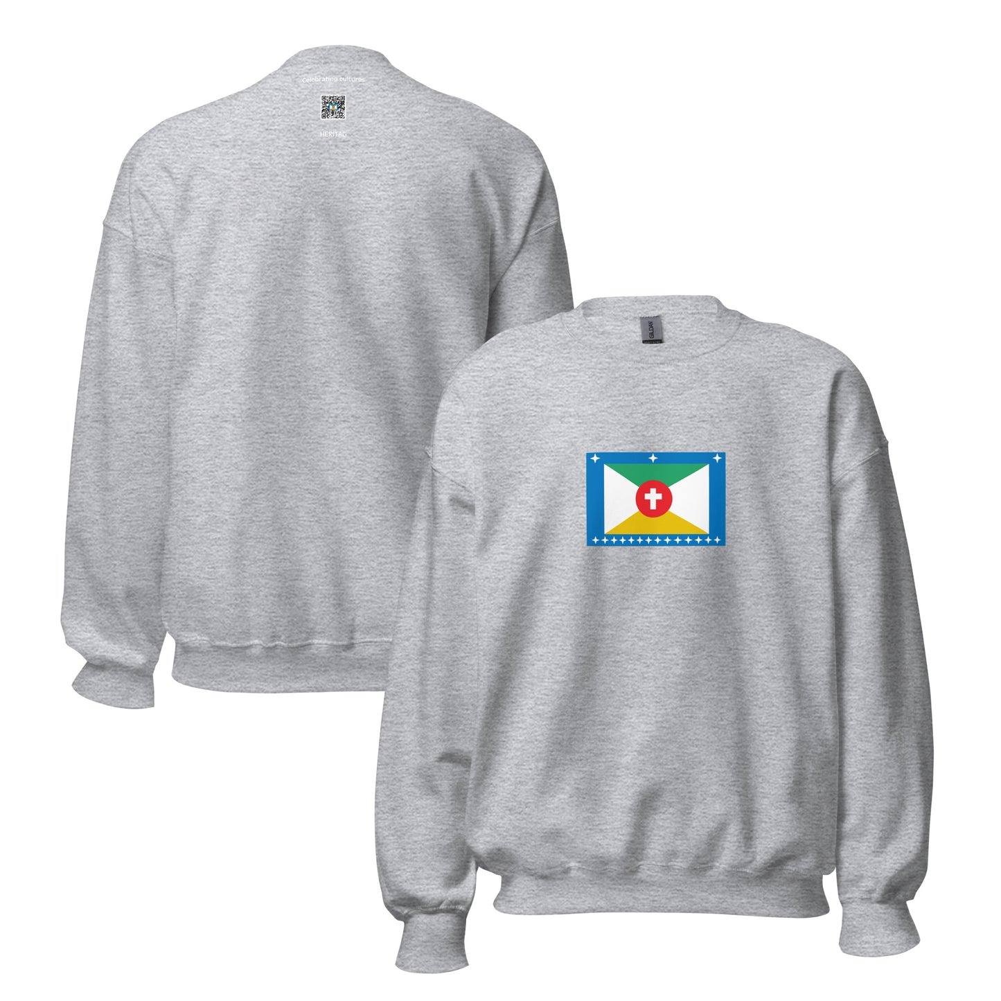 Colombia - Raizals | Ethnic Colombian Flag Interactive Sweatshirt