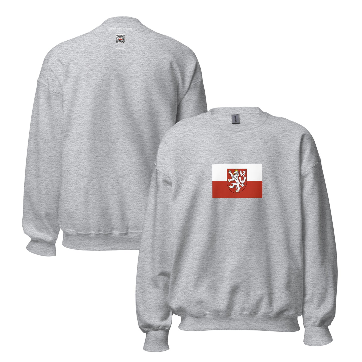 Czech Republic - Bohemians | Ethnic Czech Flag Interactive Sweatshirt
