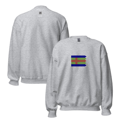 Denmark - Jutish People | Ethnic Denmark Flag Interactive Sweatshirt