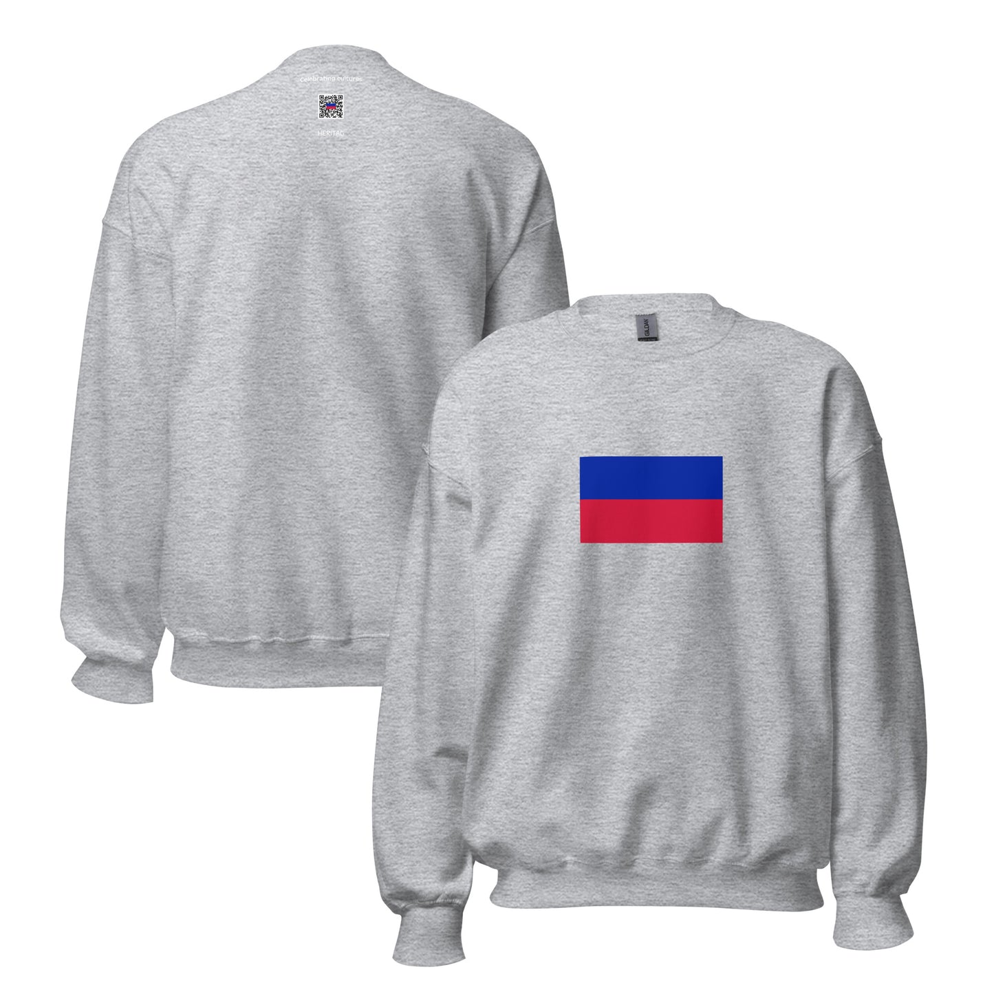 Dominican Republic - Haitians | Ethnic Dominican Flag Interactive Sweatshirt
