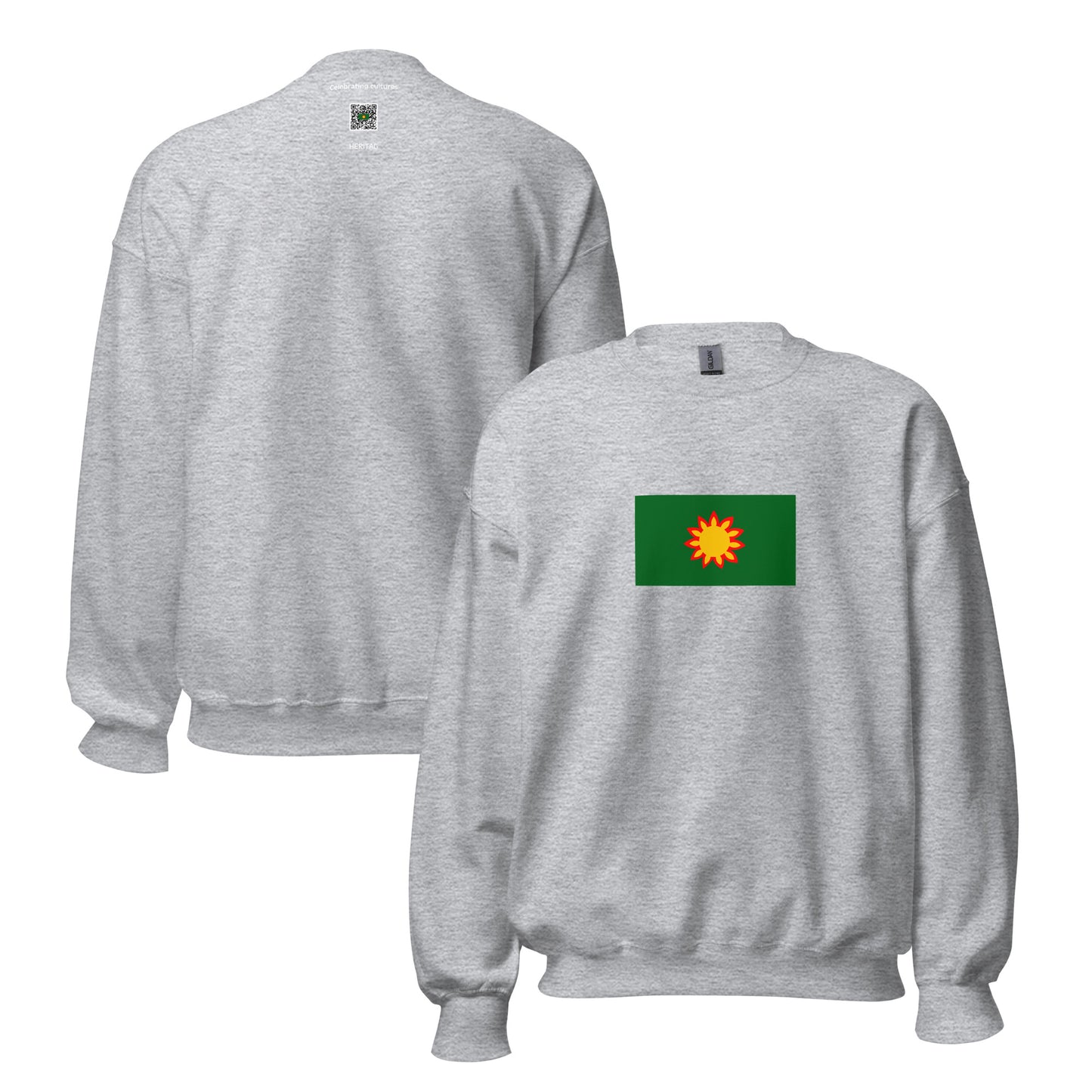 El Salvador - Nahuas | Indigenous El Salvador Flag Interactive Sweatshirt