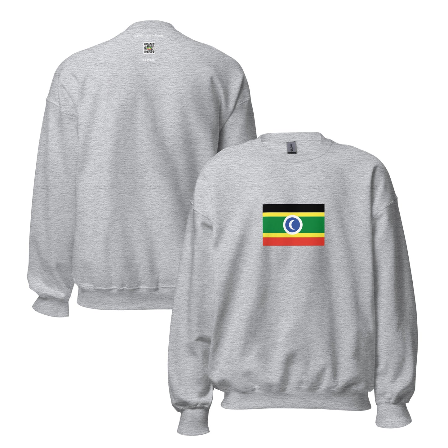 Eritrea - Rashaida People | Ethnic Eritrean Flag Interactive Sweatshirt