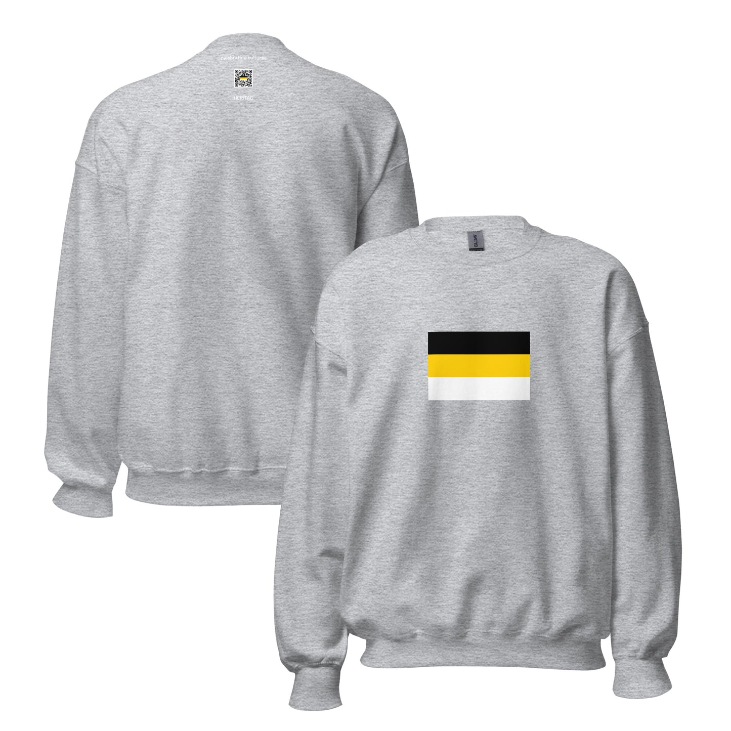 Estonia - Russian Empire (1858-1917) | Historical Estonian Flag Interactive Sweatshirt