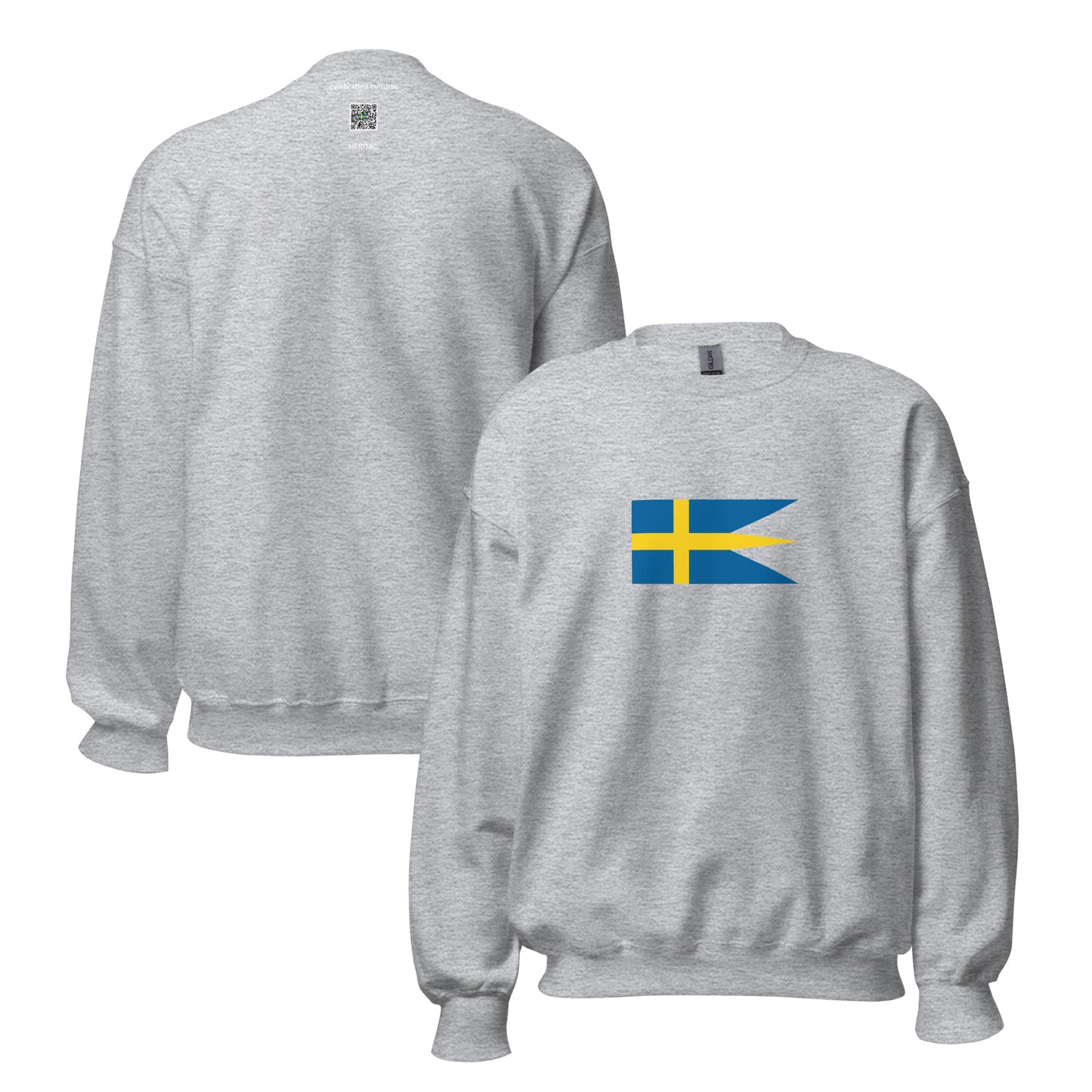Estonia - Duchy of Estonia under Sweden (1561-1721) | Historical Estonian Flag Interactive Sweatshirt