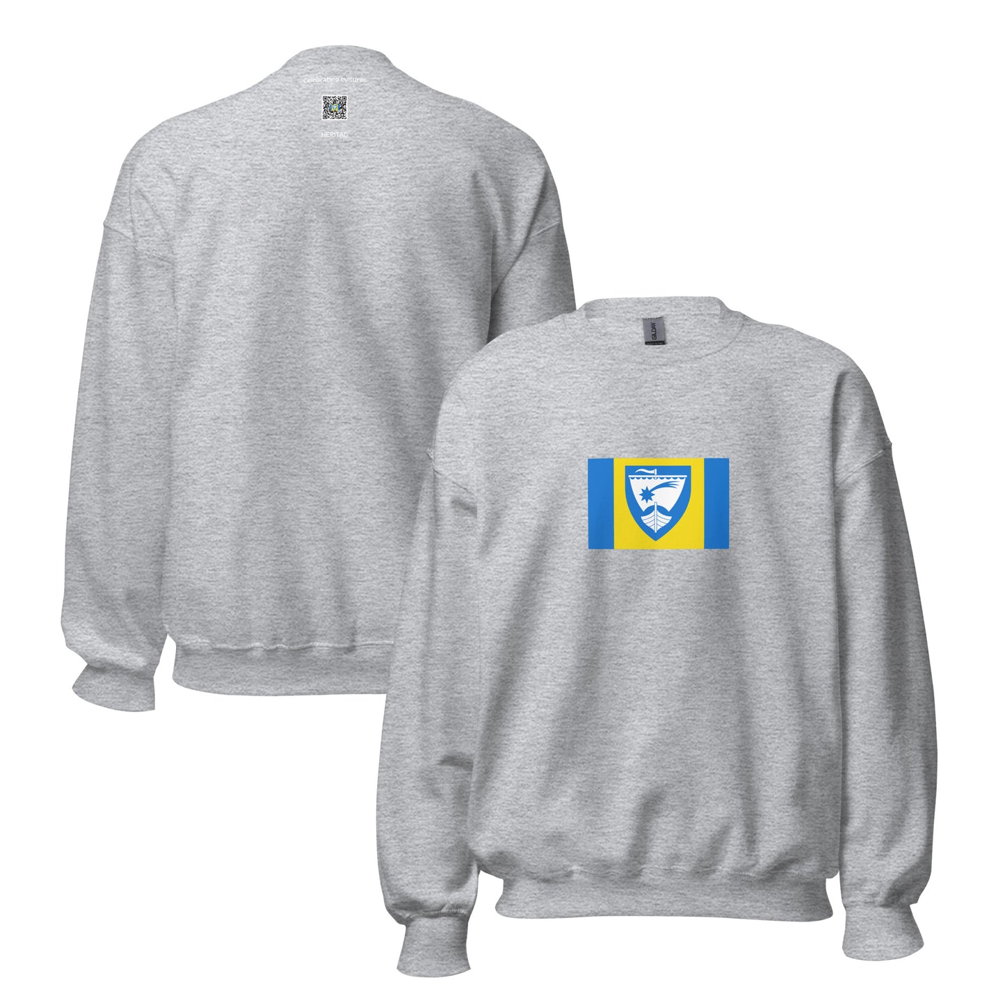 Estonia - Saaremaa People | Ethnic Estonian Flag Interactive Sweatshirt