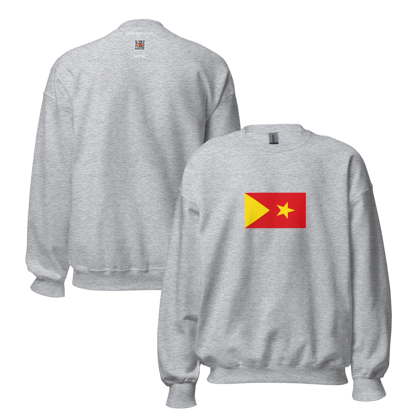 Ethiopia - Tigrayans | Ethnic Ethiopian Flag Interactive Sweatshirt
