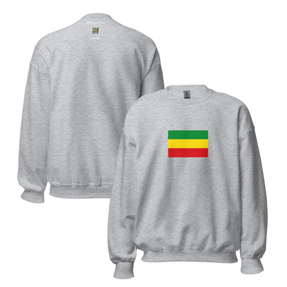 Ethiopia - Amhara People | Ethnic Ethiopian Flag Interactive Sweatshirt