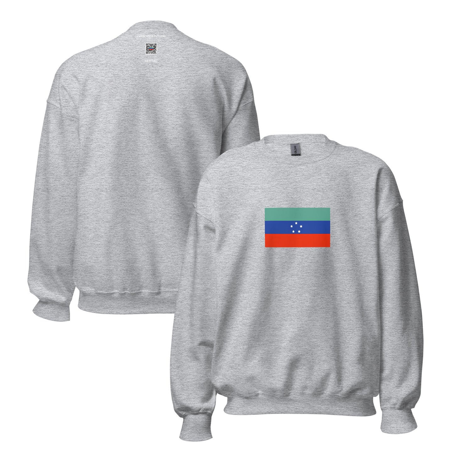 Ethiopia - Sidama People | Ethnic Ethiopian Flag Interactive Sweatshirt