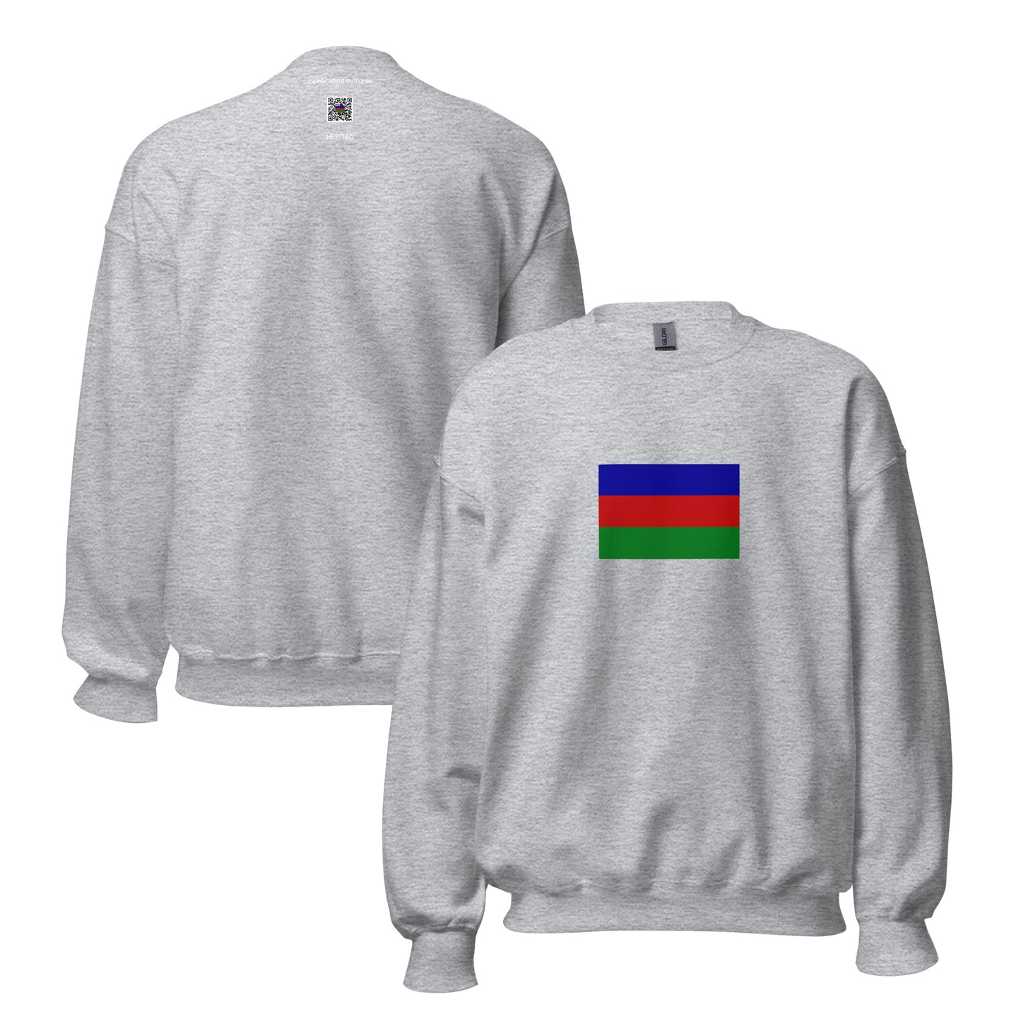 Ethiopia - Agaw People | Ethnic Ethiopian Flag Interactive Sweatshirt