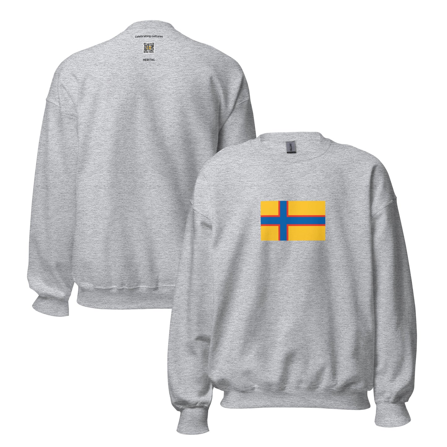 Finland - Ingrian Finns | Ethnic Finnish Flag Interactive Sweatshirt