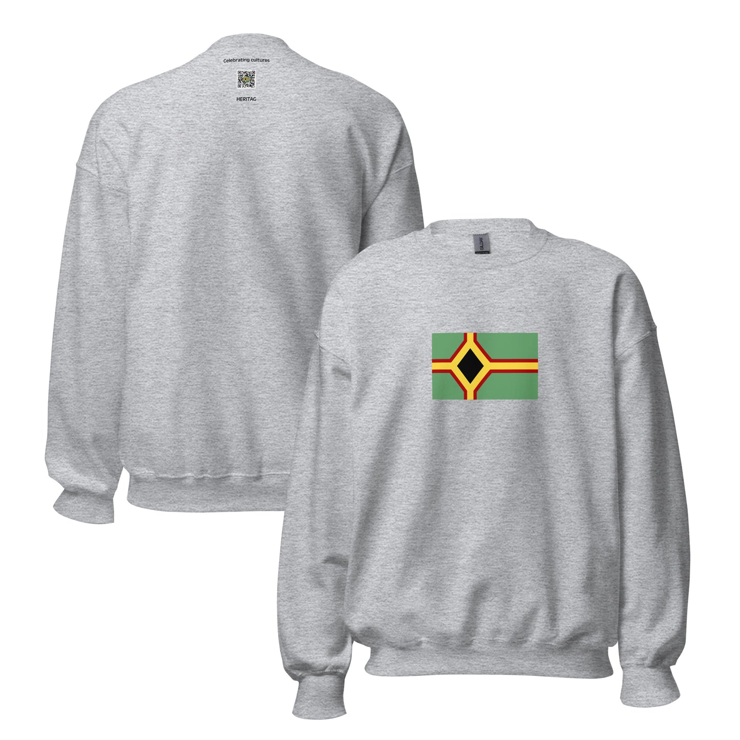 Finland - Forest Finns | Ethnic Finnish Flag Interactive Sweatshirt