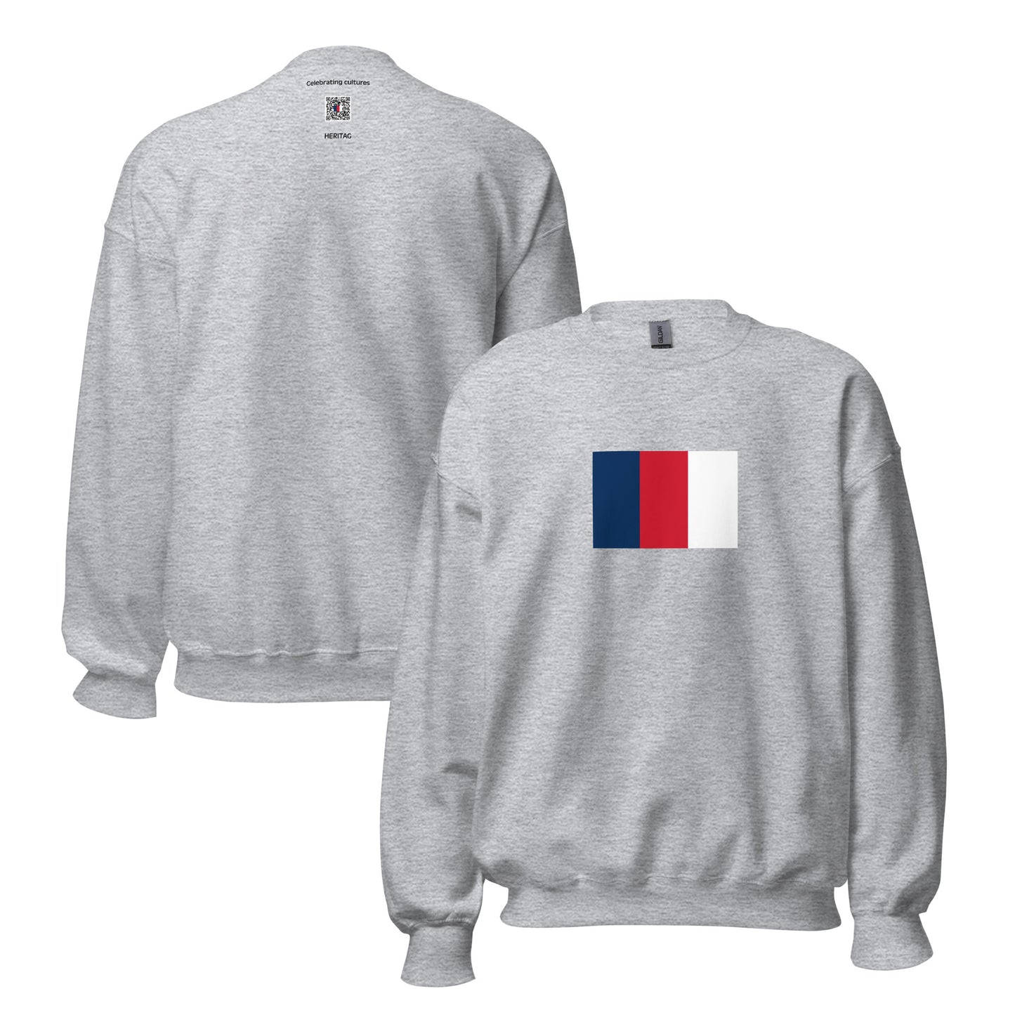 France - French Second Republic (1848-1852) | Historical French Flag Interactive Sweatshirt