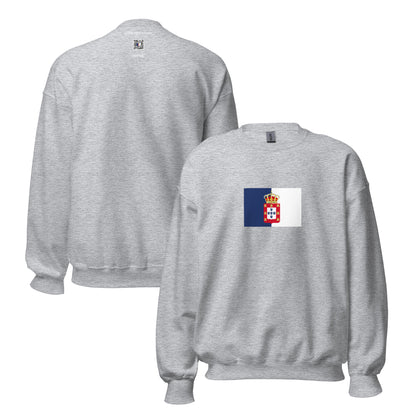Ghana - Kingdom of Portugal (1482-1640) | Historical Ghanaian Flag Interactive Sweatshirt