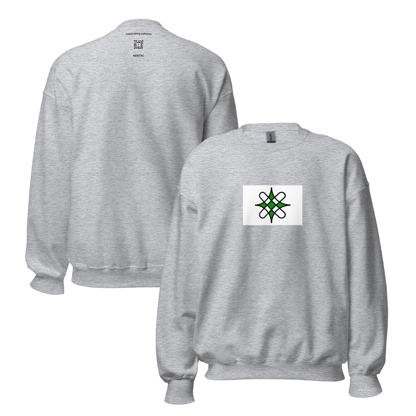 Ghana - Hausa People | Ethnic Ghana Flag Interactive Sweatshirt