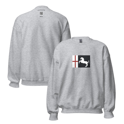 Georgia - Kingdom of Georgia (1089-1213) | Historical Georgian Flag Interactive Sweatshirt