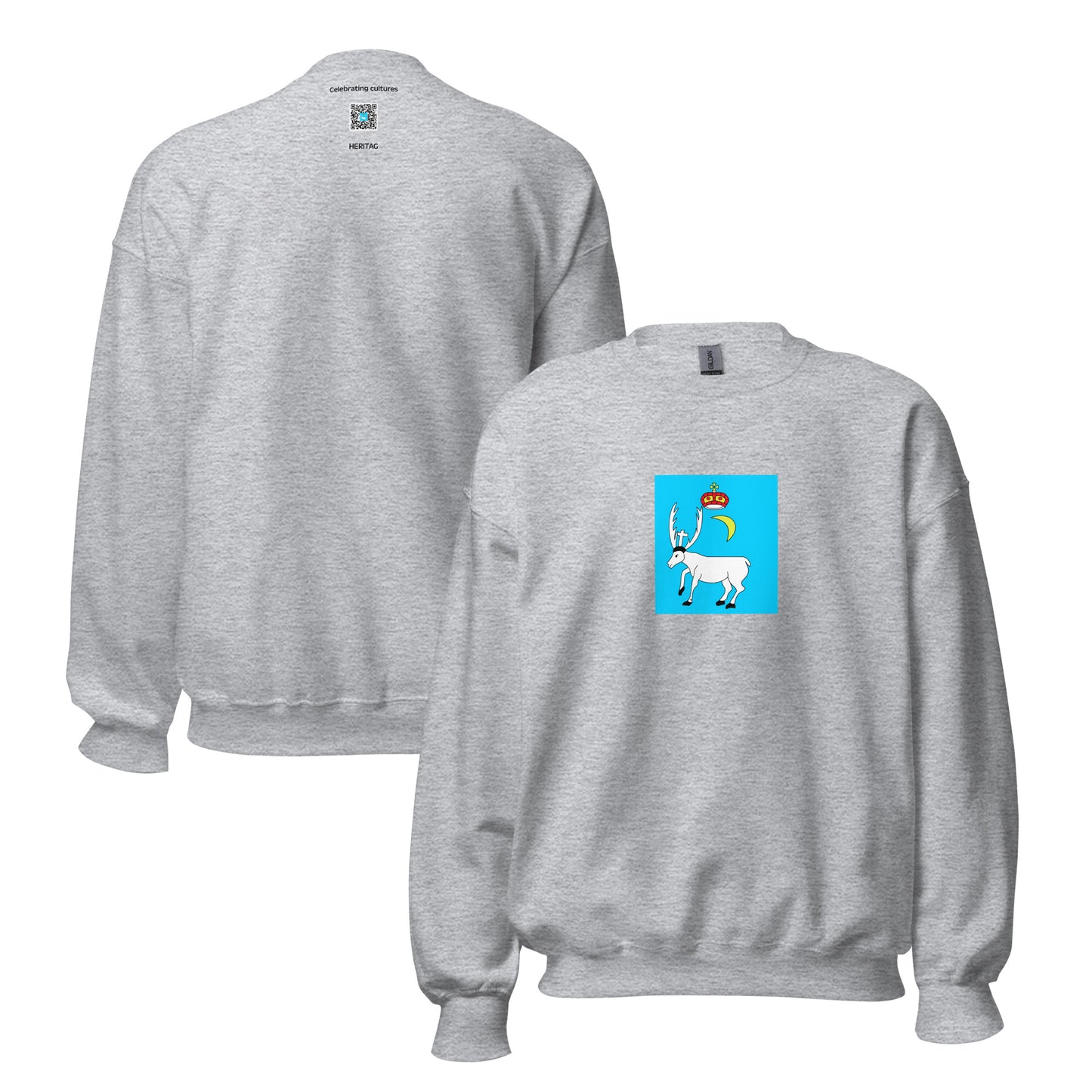 Georgia - Kingdom of Imereti (1260-1810) | Historical Georgian Flag Interactive Sweatshirt