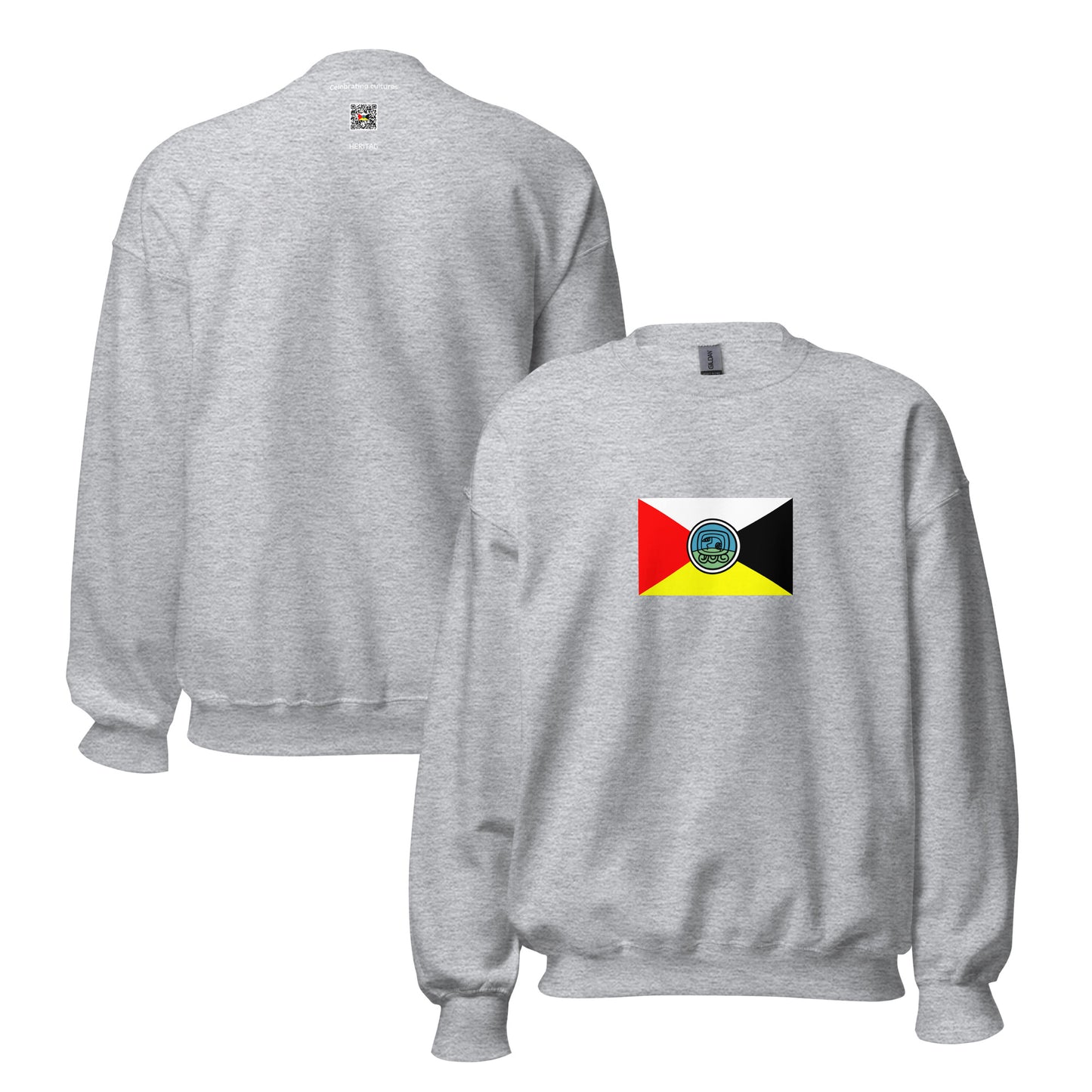 Guatemala - Native Guatemalans | Indigenous Guatamalan Flag Interactive Sweatshirt