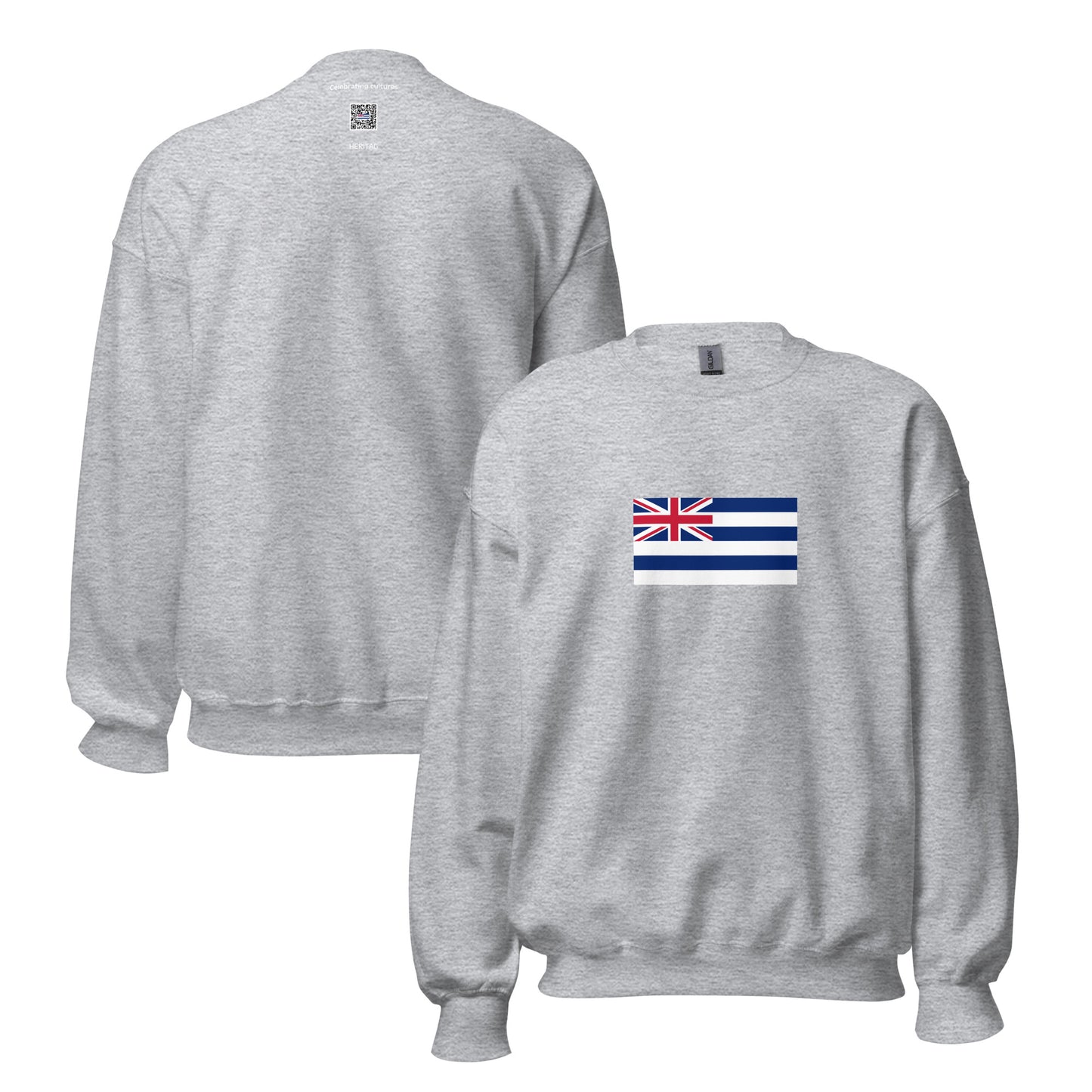 Honduras - The British and Miskito Kingdom (1740-1894) | Historical Honduras Flag Interactive Sweatshirt