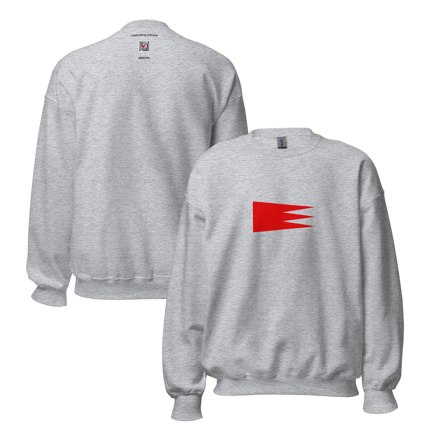 Hungary - Principality of Hungary (895-1000) | Historical Hungarian Flag Interactive Sweatshirt