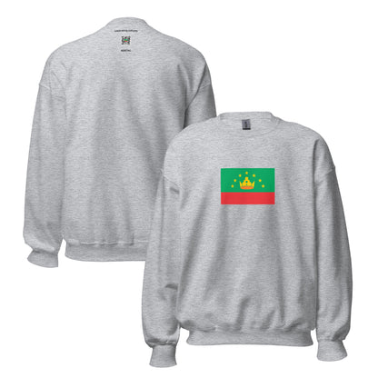 India - Kushan Empire (30-375) | Historical Indian Flag Interactive Sweatshirt
