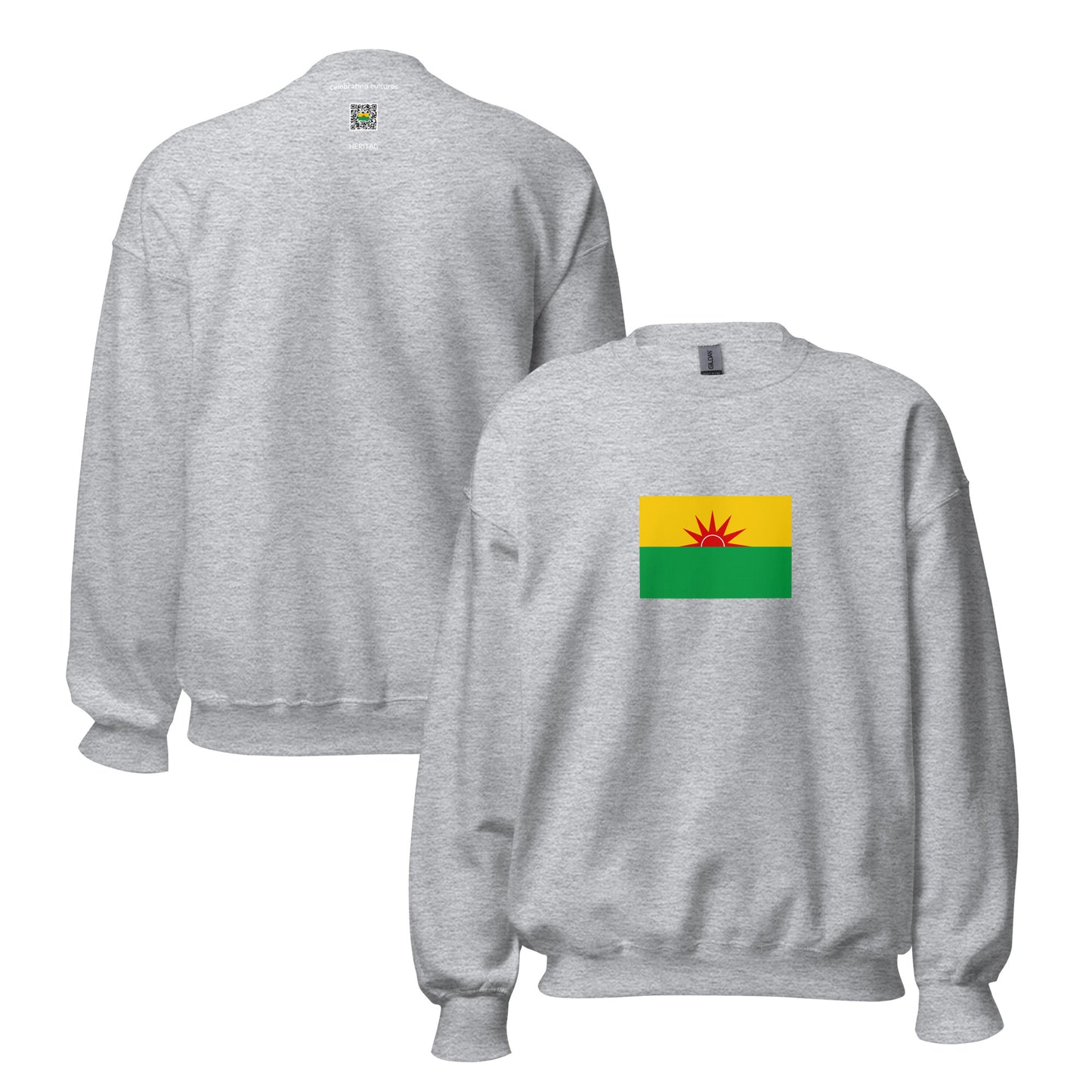 India - Assamese People | Ethnic Indian Flag Interactive Sweatshirt